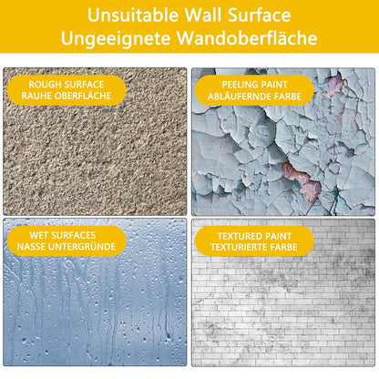 Statische Stick Wandaufkleber