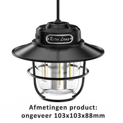 Wiederaufladbare LED-Campinglampe