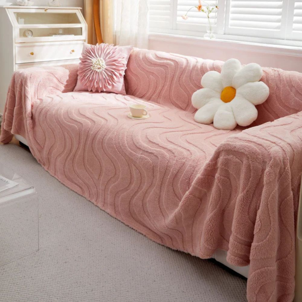 Tranquil Loom Plüsch Sofabezug