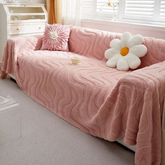 Tranquil Loom Plüsch Sofabezug