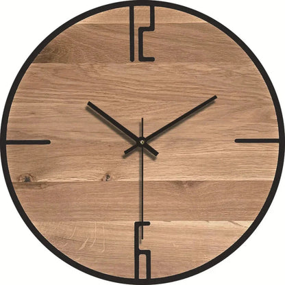 Garduru - Minimalistische Holz-Wanduhr Für Modernes Wohndesign