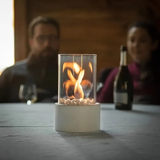 Zeitgenössische tragbare Tischfeuerlaterne
