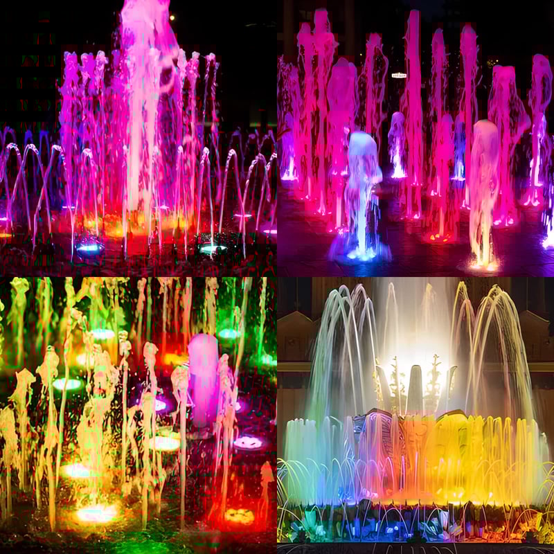 RoyaleGlow Unterwasser LED Poollichter 10 Lampen Set