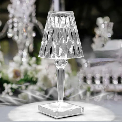 Kristall Akzent Tischlampe