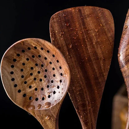 AcaciaLuxe – Vielseitiges Küchen-Set mit natürlicher Eleganz