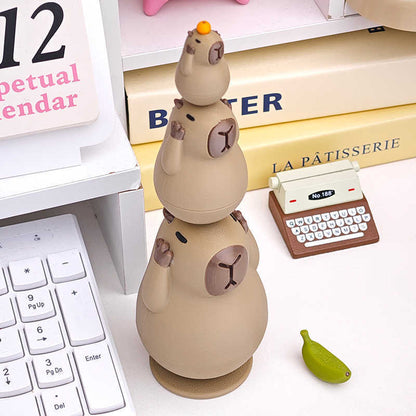 Capybara Roly-Poly Puppe Set