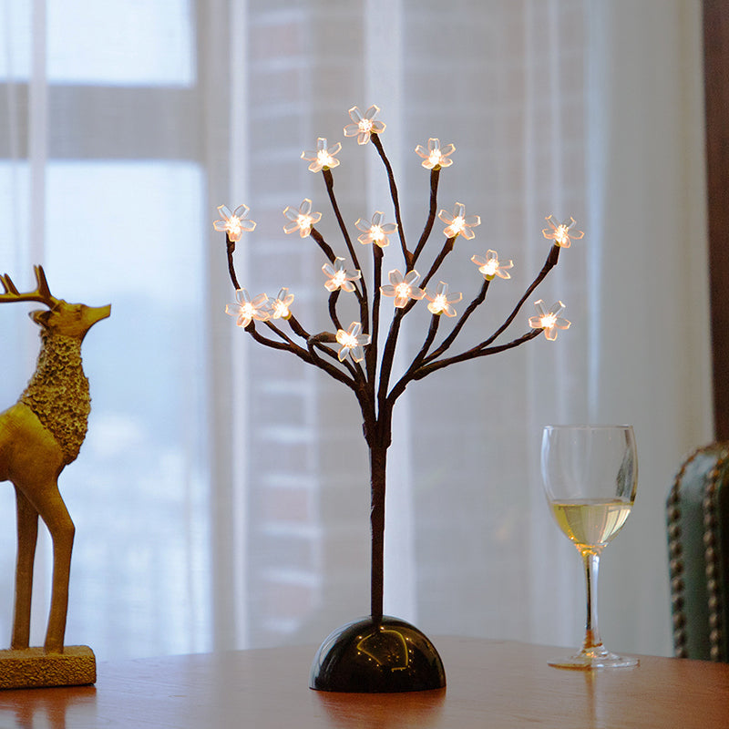Garduru - Elegante Blume Tischlampe Für Gemütliches Ambiente