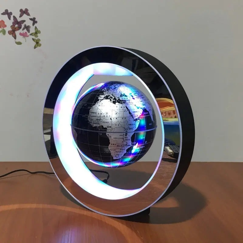 Garduru - Schwebende Globuslampe mit LED-Beleuchtung für modernes Design