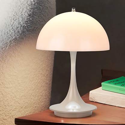 Bauhaus Mushroom Lampe – Wiederaufladbar, Elegant & Touch-Steuerung