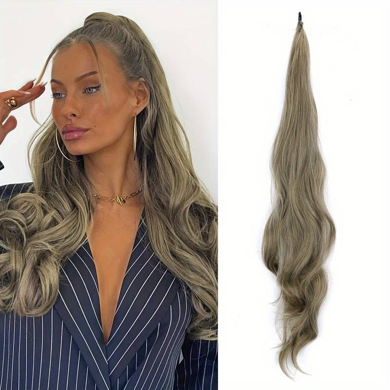 Verstellbare wellige Ponytail-Extension