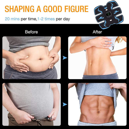 Abs Stimulator Gürtel mit EMS Muskeltraining