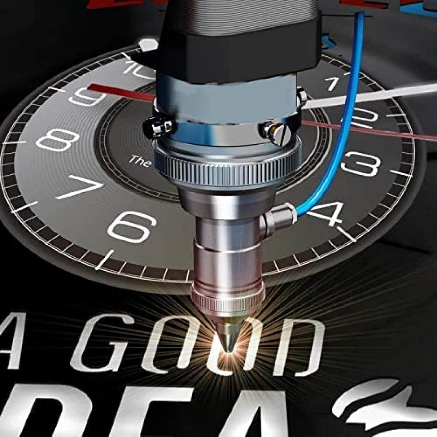 Vintage-Dartscheiben-Wanduhr aus Vinyl – Perfekt für Dart-Clubs & Bars