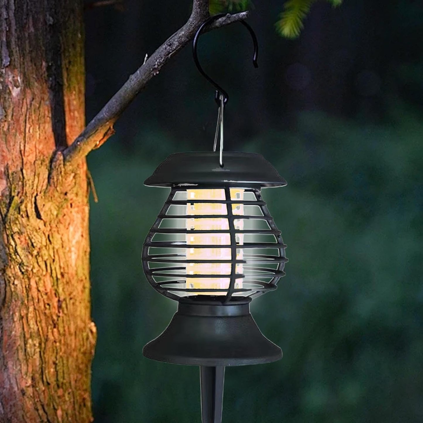 Solar Insektenabwehr Lampe mit LED-Licht – Effektive Mückenbekämpfung für den Garten