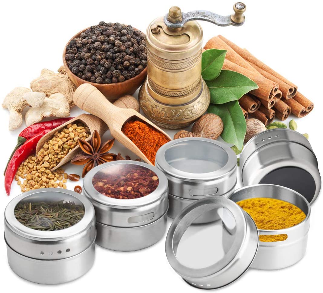 Set von Edelstahl Vorratsbehältern - HomyClass