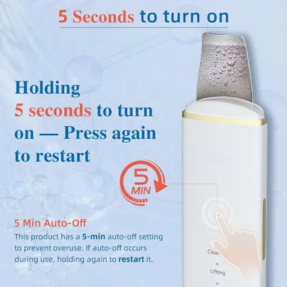 Ultraschaller Gesichts Hautreiniger