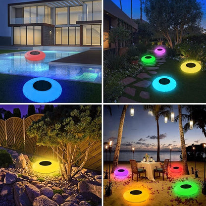 Solar Gartenleuchten Augen-Design – LED Außenbeleuchtung für Garten & Terrasse, wetterfest