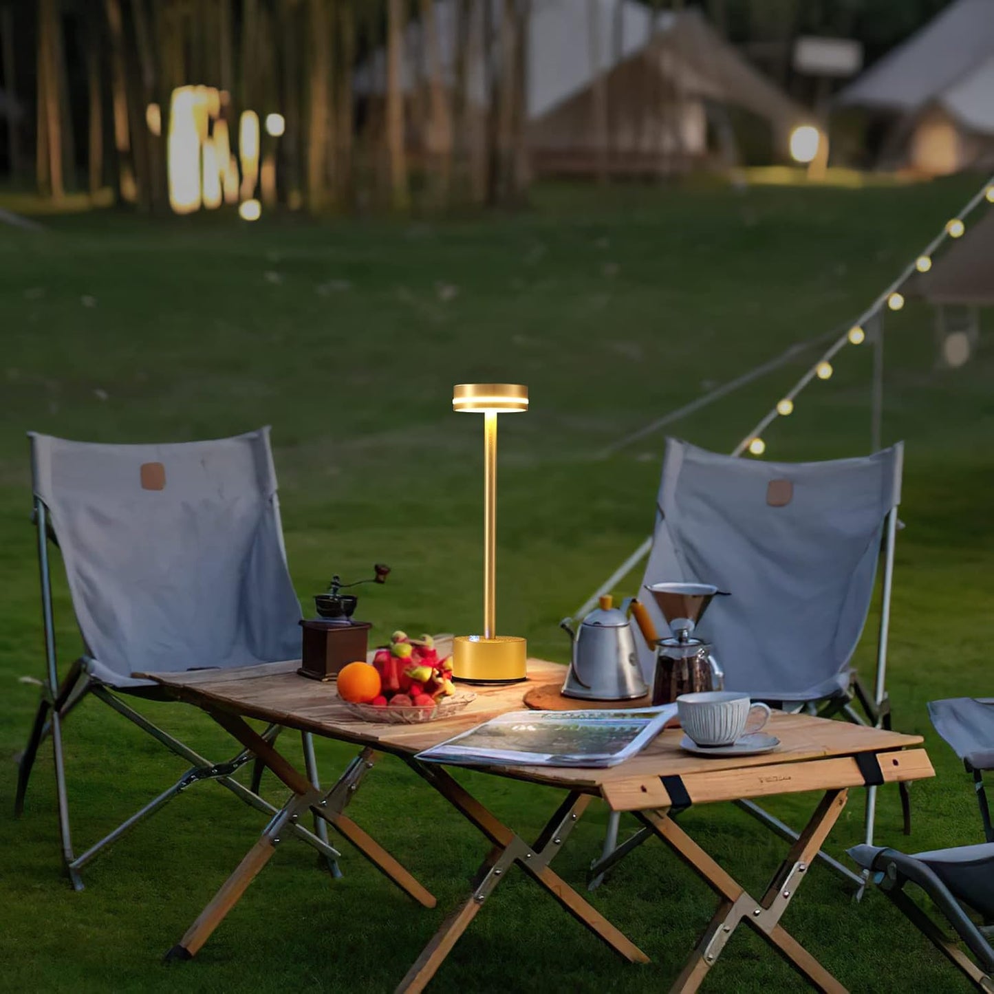 Luxora Touch Sensor LED Lampe – Dimmbar & Wiederaufladbare Kabellose Leuchte für Jeden Raum