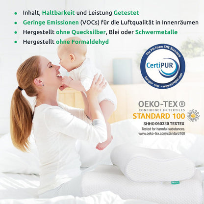 Ergonomisches Orthopädisches Nackenkissen