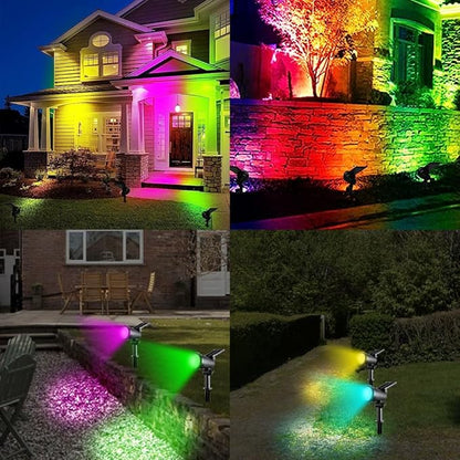 LED Solar Spotlight Lichter für den Garten