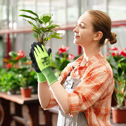 Arbeitshandschuhe mit Wunder-Grip – Rutschfeste Handschuhe für Gartenarbeit und Handwerk