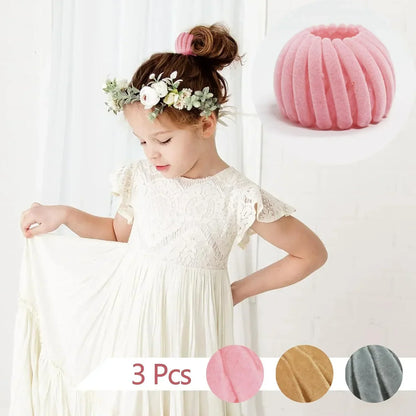 Chic Samt Haarklammern – Set von 3