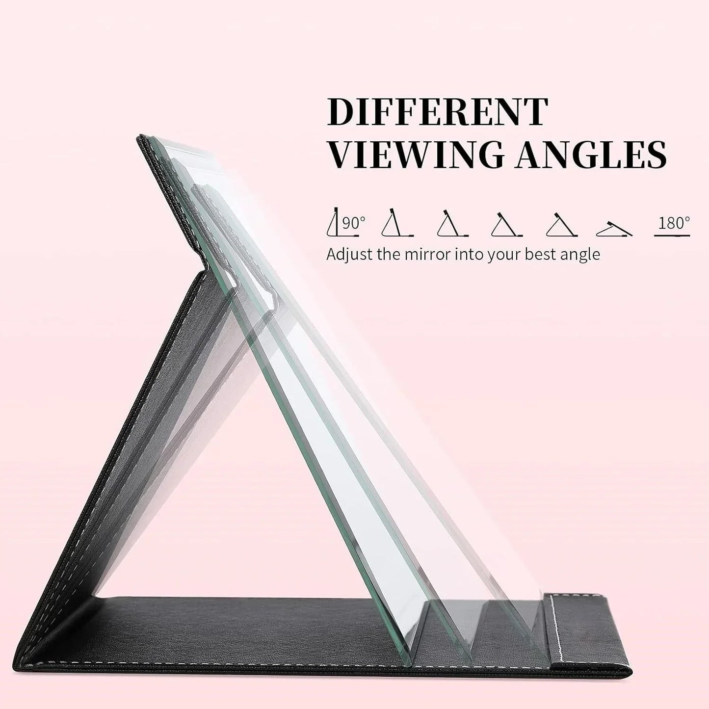 Tragbarer faltbarer Make-up Spiegel