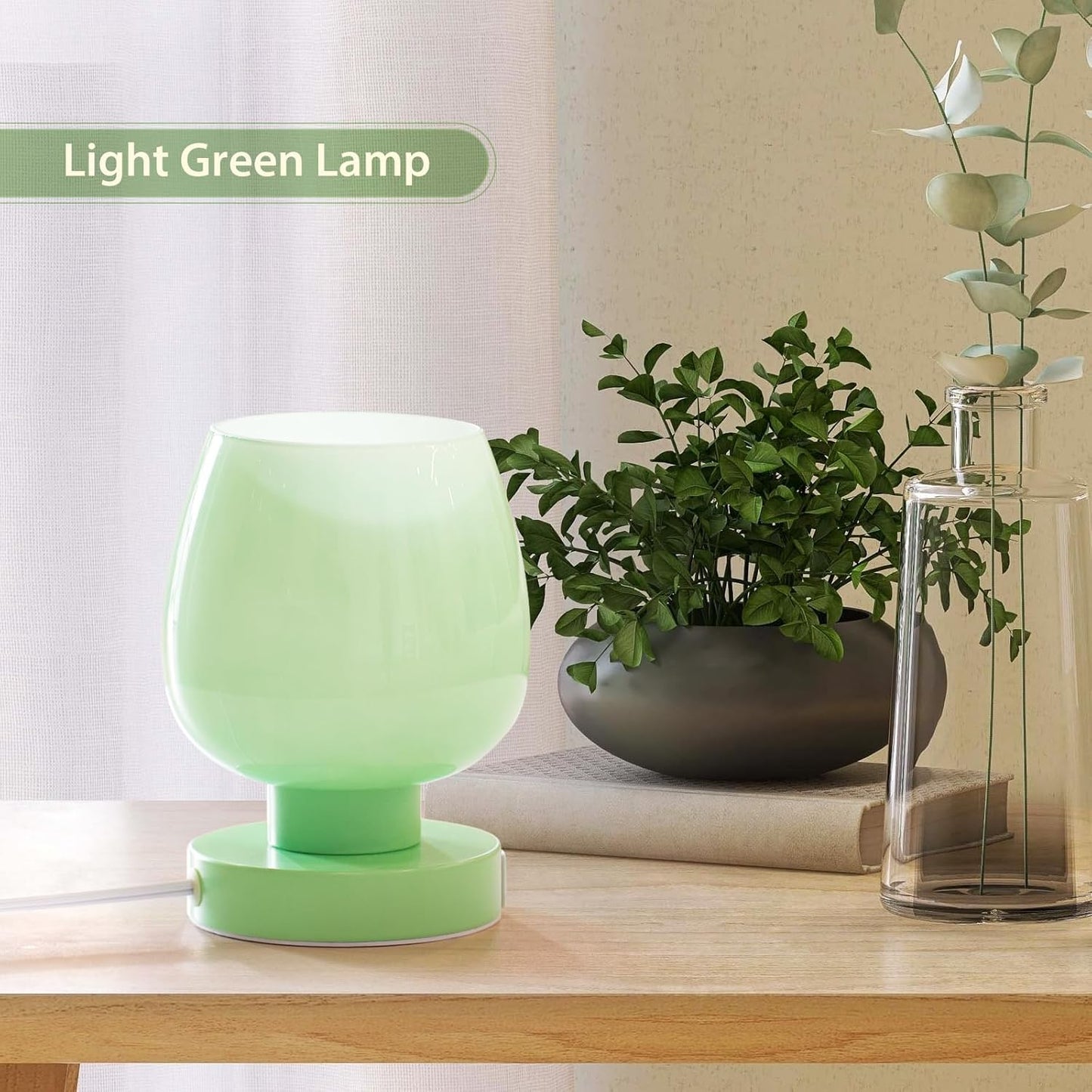 Nachttischlampen mit Touch-Funktion Set von 2
