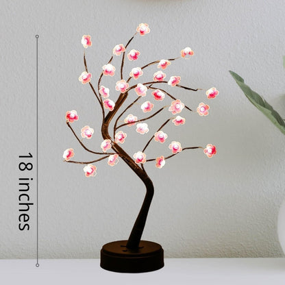 Bonsai Lampe LED Kirschblüte