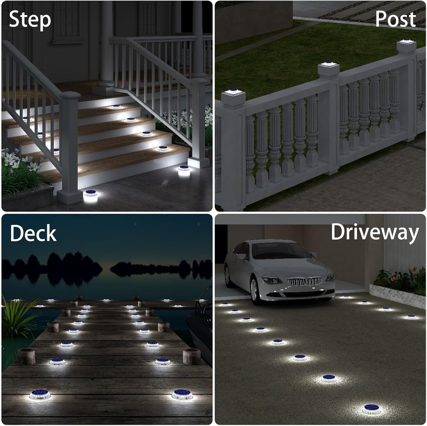 SolarGlow - LED Außen Deck Lichter