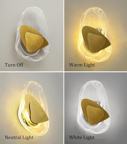 Moderne LED-Wandlampe aus Glas – Elegantes und Minimalistisches Design für Innenräume