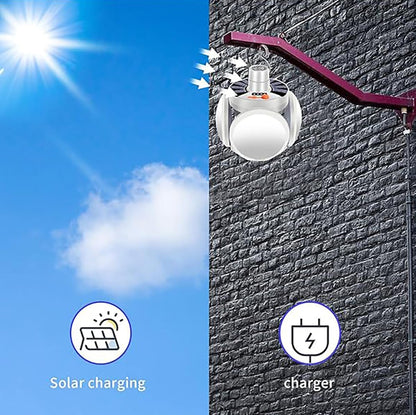 Praktische Solar Outdoor und Camping Lampe