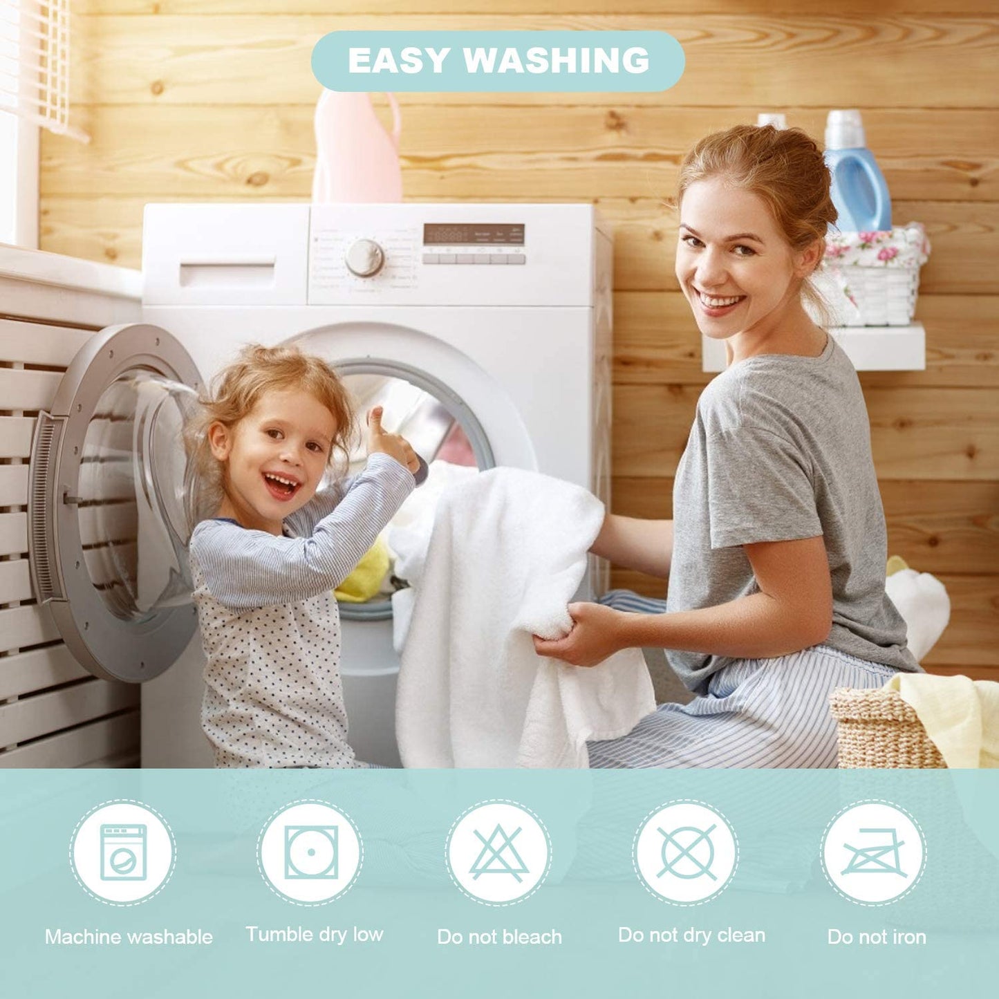 Bambus Kapuzenbabytuch - Weiches Badetuch mit Bärenohren für Babys, Kleinkinder, Säuglinge - Ultra saugfähig