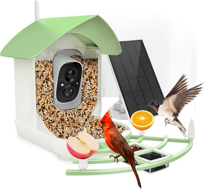 Vogelfutterstation mit intelligenter Kamera und Nachtsicht - BirdWatch Pro