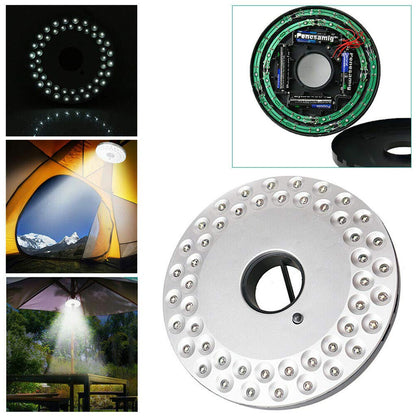 Solar LED Campinglampe – Tragbare, hängende Zeltbeleuchtung für Outdoor-Aktivitäten