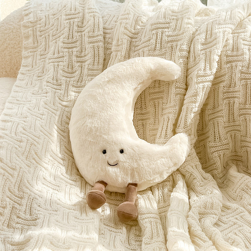 Garduru – Kissen mit Sonne- und Mond-Design für himmlischen Komfort