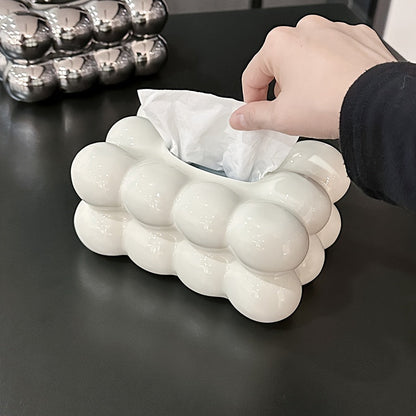 Keramische Tissue Box in Blasenform