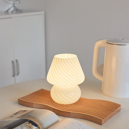 Murano Pilz Tischlampe