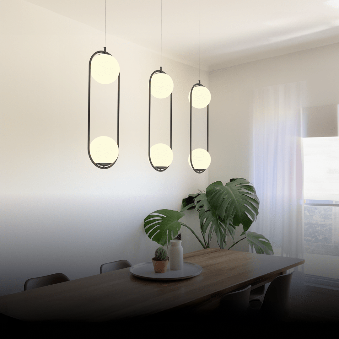 Garduru | Stilvolle LED-Hängeleuchte mit warmem Licht und elegantem Gold-Finish