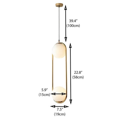 Garduru Drop Pendelleuchten – Moderne Messing Hängeleuchte für einen luxuriösen Akzent