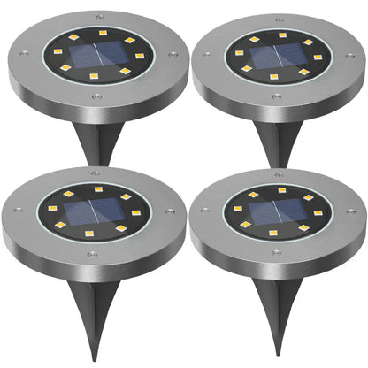 Solarbetriebene Außenbodenlichter