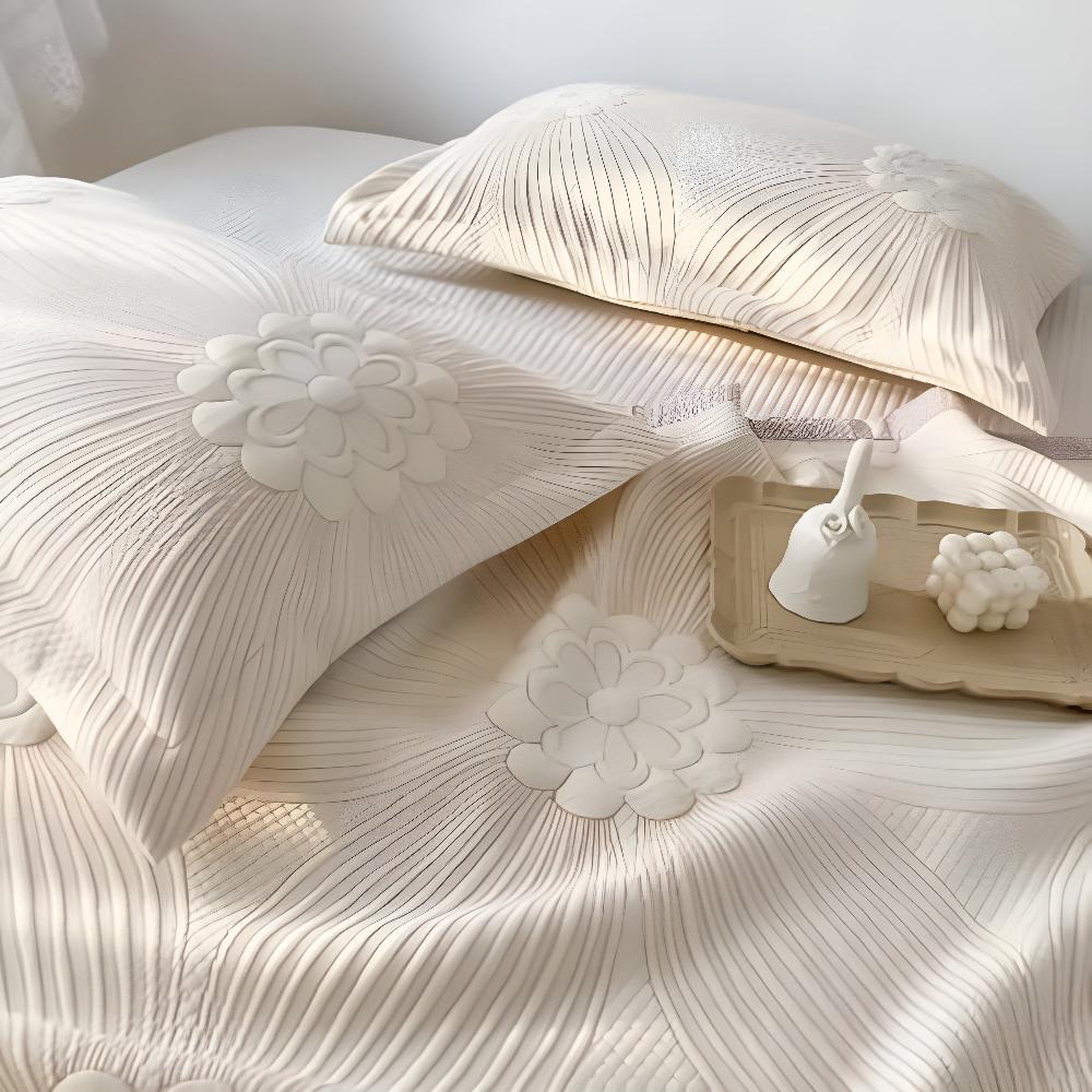 Blumendesign Baumwollüberwurf