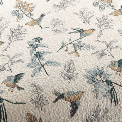 Elegante florale Tagesdecke