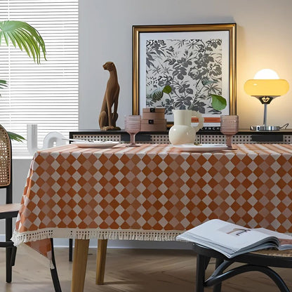 Heritage Karierte Tischdecke