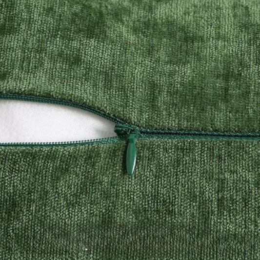 Chenille-Stich Akzent Kissenbezug
