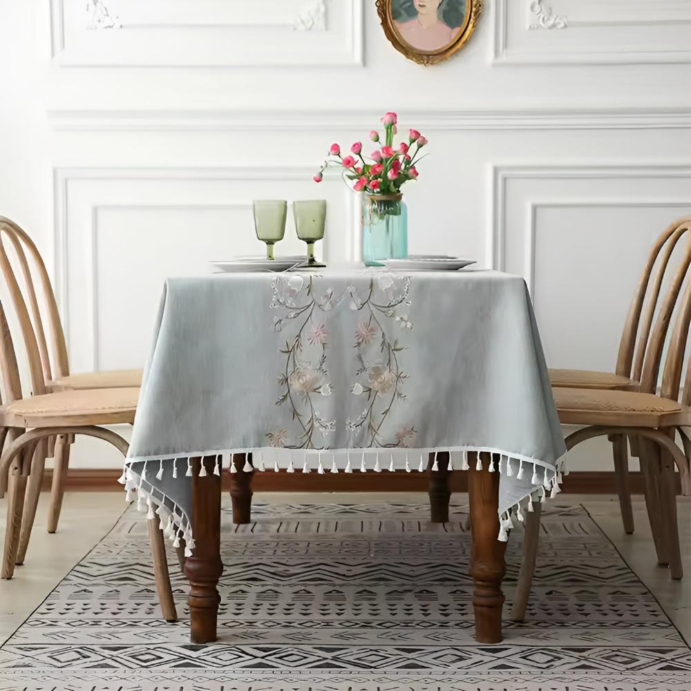 Blossom Weave Eleganz Tischdecke