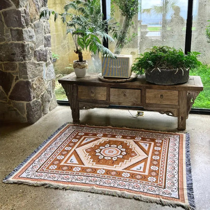 Bohemian Wüstenmirage Wurfdecke