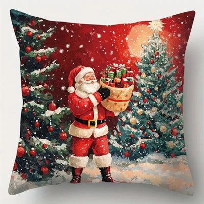 Santa’s Schlitten Weihnachtskissenbezug
