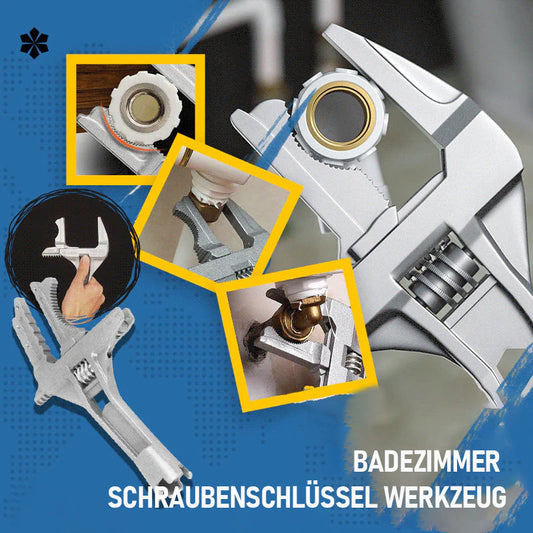 Garduru - Multifunktionales Badezimmer-Schraubenschlüssel-Werkzeug
