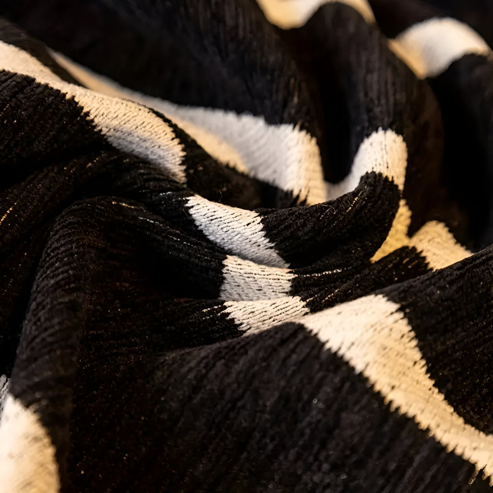 Abstrakter Gittersofaüberzug