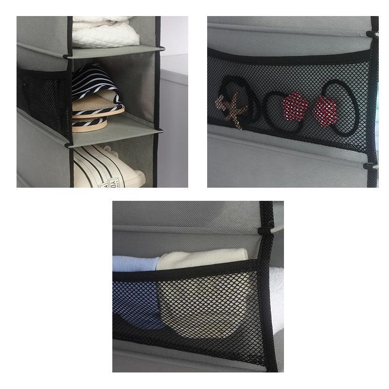 Garduru - 10 Abschnitte Schuhe Garment Organizer